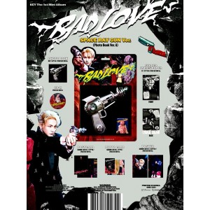 KEY (SHINee) - BAD LOVE (SPACE RAY GUN Ver. / PhotoBook A Ver.)